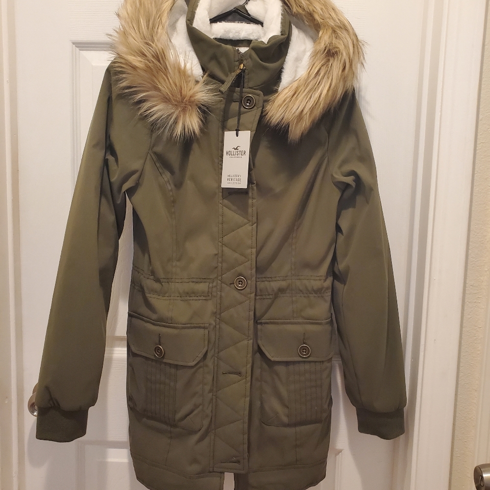 Hollister Fur Parka